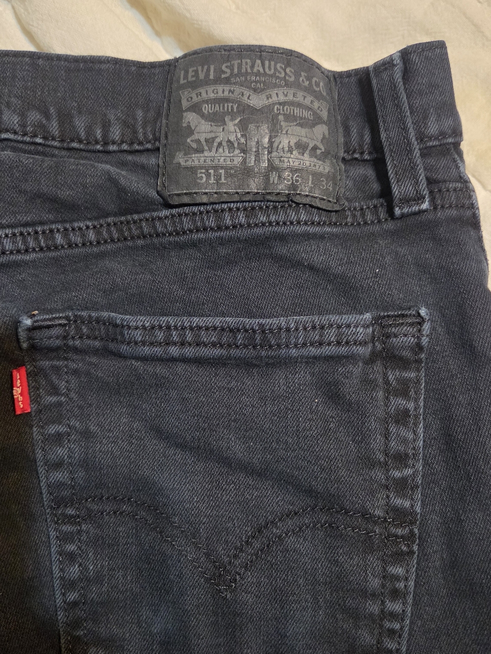 Levi's 511 Slim Fit Men's Jeans - Black